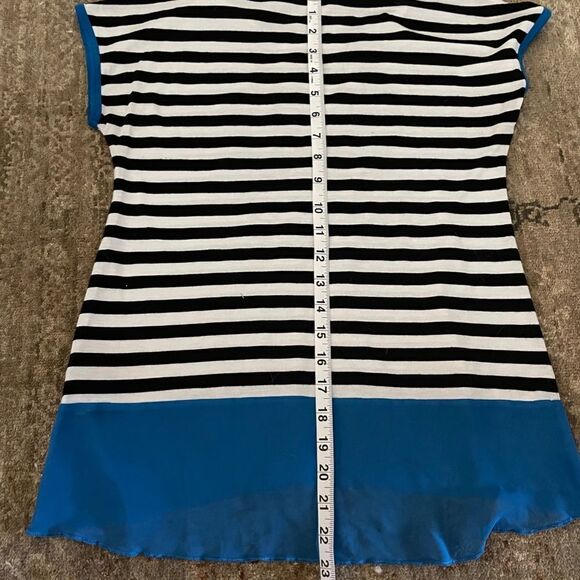 Girl's Youth Miss Understood Striped Short Sleeve Top Size XL - Picture 5 of 5